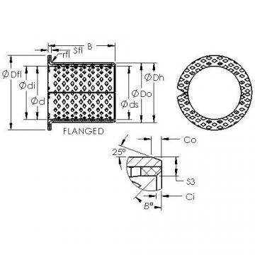 AST ASTB90 F16080 plain bearings