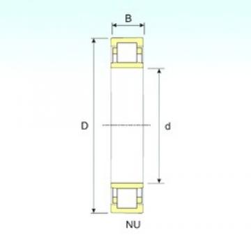 ISB NU 217 cylindrical roller bearings