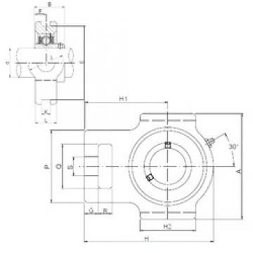 ISO UCT217 bearing units