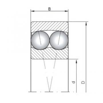 ISO 1224 self aligning ball bearings