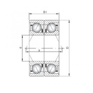 ISO 7004 ADB angular contact ball bearings