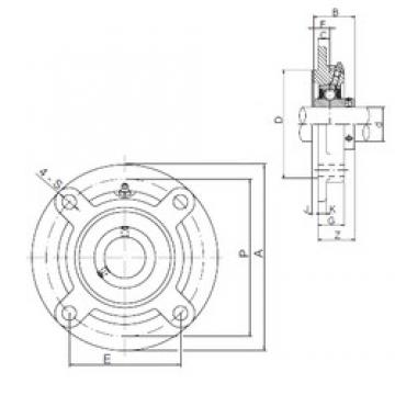 ISO UCFC215 bearing units