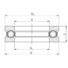 ISO 51102 thrust ball bearings #3 small image