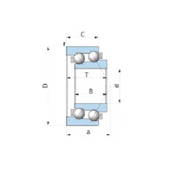 INA 712179800 angular contact ball bearings #3 image