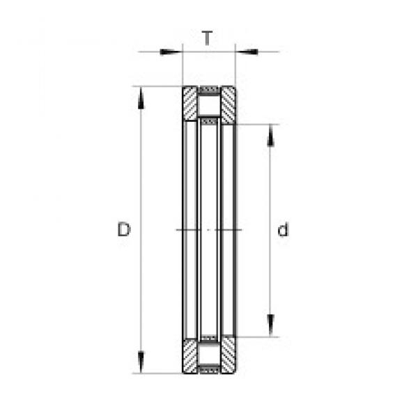INA RTL16 thrust roller bearings #3 image