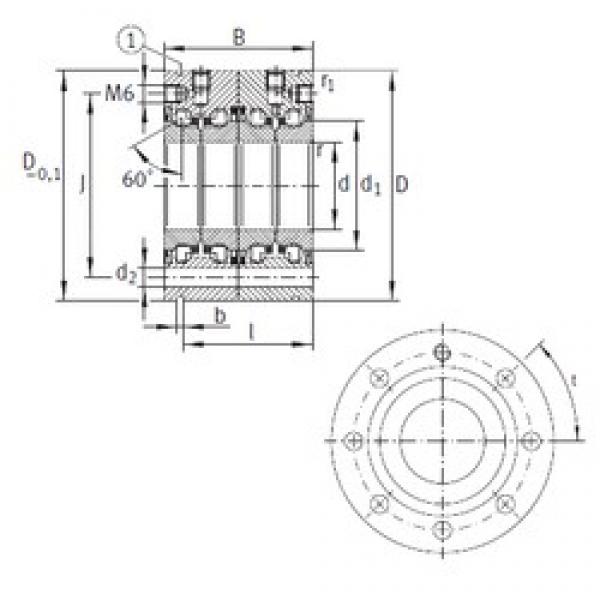 INA ZKLF50115-2RS-2AP thrust ball bearings #3 image