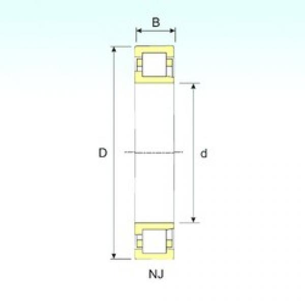 ISB NJ 2315 cylindrical roller bearings #2 image