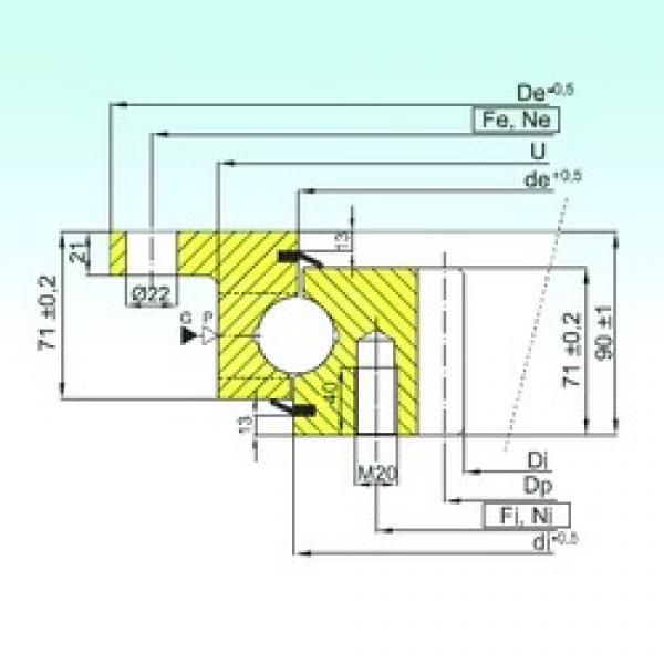 ISB ZBL.30.1055.200-1SPTN thrust ball bearings #2 image