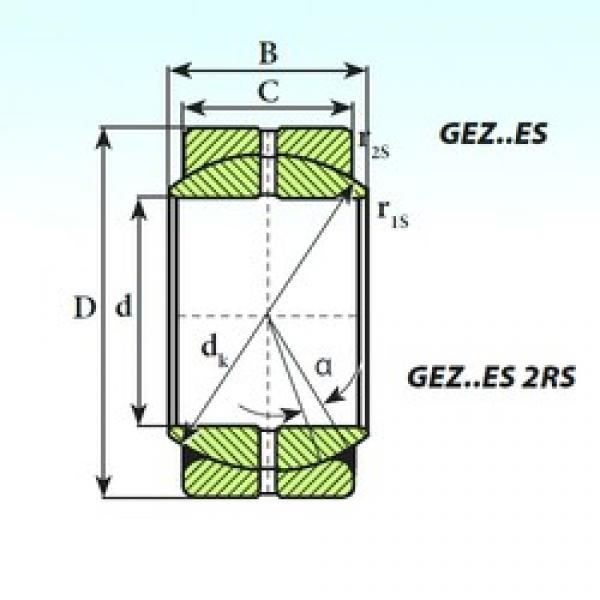 ISB GEZ 44 ES plain bearings #2 image