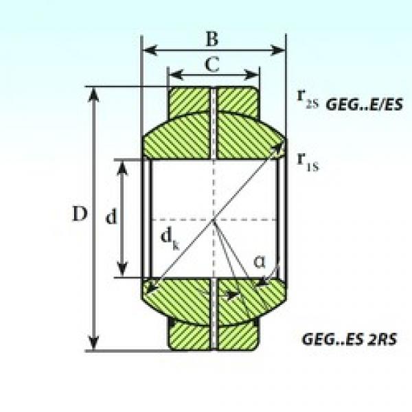 ISB GEG 30 ES 2RS plain bearings #2 image