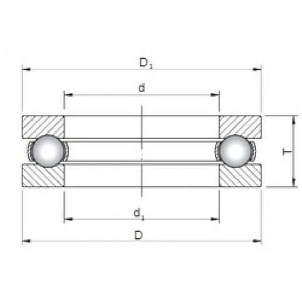 ISO 51102 thrust ball bearings #3 image