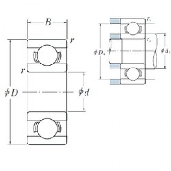 ISO MR106 deep groove ball bearings #3 image