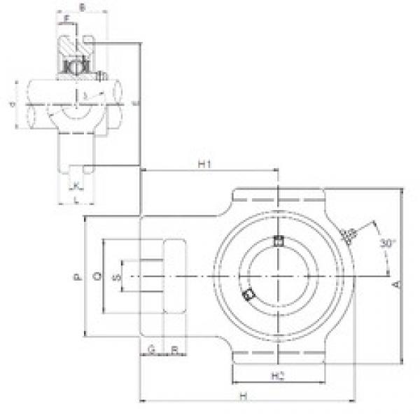 ISO UCT217 bearing units #3 image