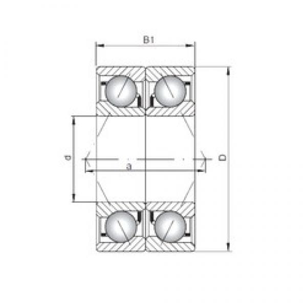 ISO 7004 ADB angular contact ball bearings #3 image
