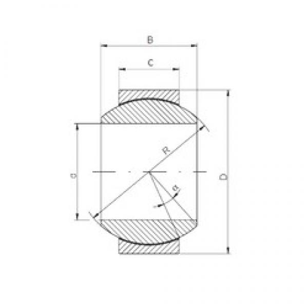 ISO GE 180 HCR-2RS plain bearings #3 image