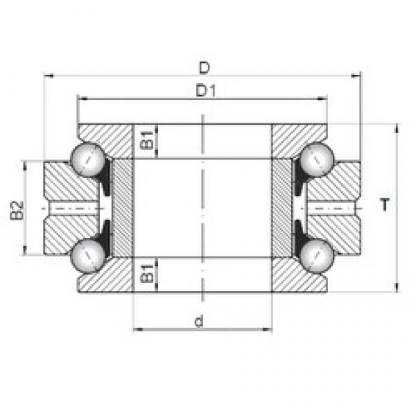 ISO 234717 thrust ball bearings #3 image