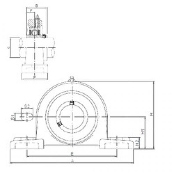 ISO UCP312 bearing units #3 image