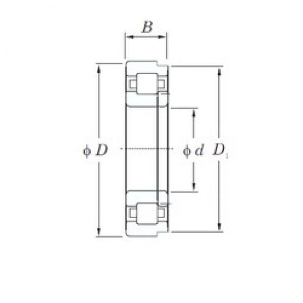 KOYO NUP2240 cylindrical roller bearings #2 image