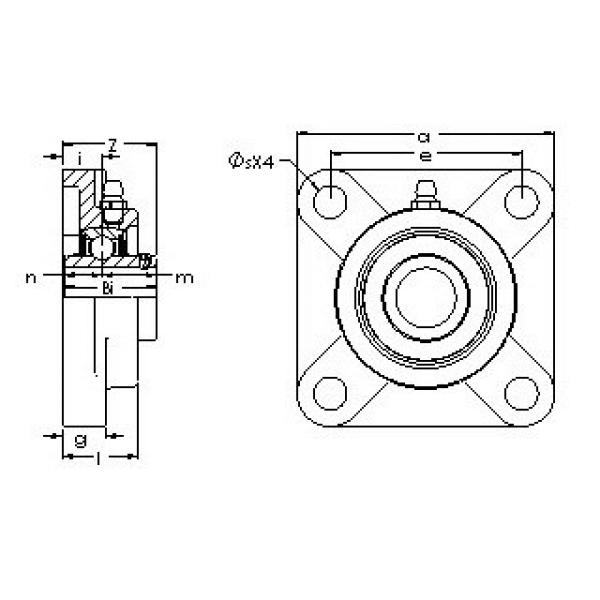 AST UCF 201-8G5PL bearing units #2 image