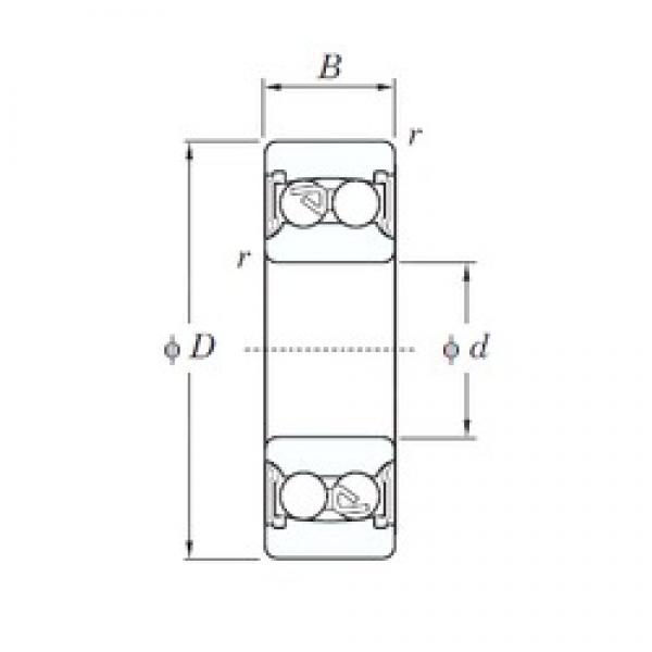 KOYO 2312-2RS self aligning ball bearings #2 image
