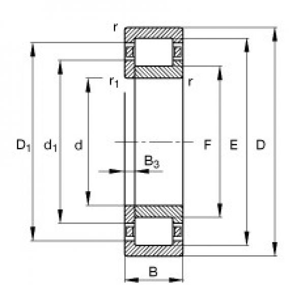FAG NUP2304-E-TVP2 cylindrical roller bearings #2 image