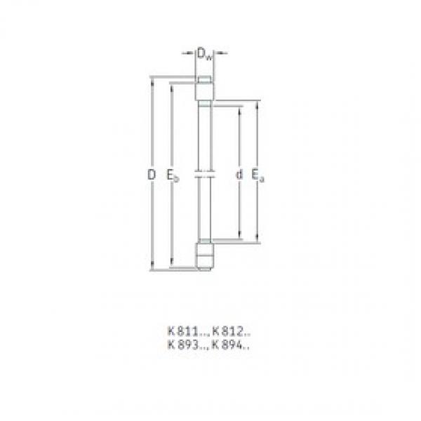 SKF K81102TN thrust roller bearings #2 image