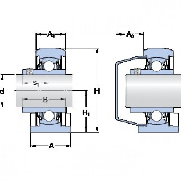 SKF SYFWK 1.7/16 LTA bearing units #2 image